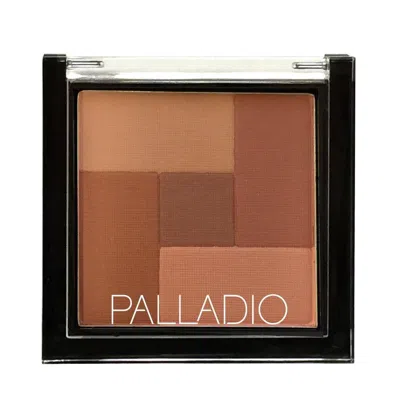 Palladio Beauty 2-in-1 Mosaic Blush & Bronzer Powder - Spice In Brown