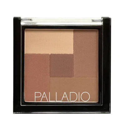 Palladio Beauty 2-in-1 Mosaic Blush & Bronzer Powder - Sun Kissed