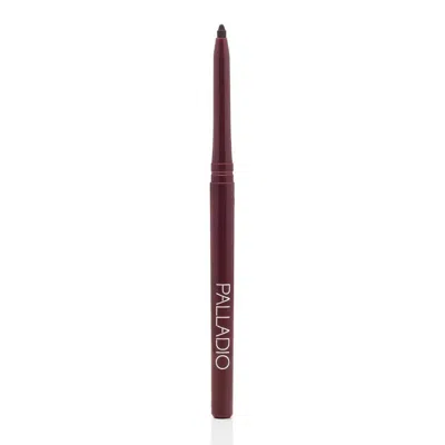 Palladio Beauty Retractable Waterproof Lip Liner - Black Berry In Purple