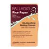 Palladio Beauty Rice Paper Blotting Sheets - Warm Beige In Brown