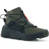 Palladium Off Grid Waterproof Boot In Olive Night