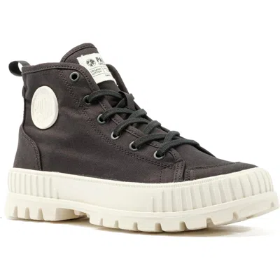 Palladium Pallashock Mid Sneaker In Black