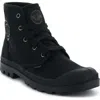 Palladium Pampa Hi Bootie In Black/black