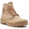 Palladium Pampa Hi Bootie In Chai Tan