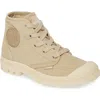 Palladium Pampa Hi Bootie In Sahara/ecru