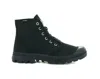 Palladium Pampa Hi Originale 75349-060 Boots Mens Us 4 Black Canvas Ankle Khd925 In Black