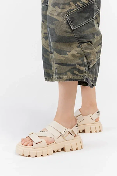 Palladium Revolt Mono Sandal In Sand, Women's At Urban Outfitters In Neutral