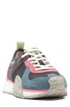 Palladium Troop Runner Sneaker In Black/ Goblin Blue