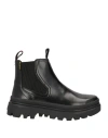 Palladium Woman Ankle Boots Black Size 7 Leather In Black