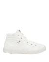 Palladium Woman Sneakers White Size 5.5 Textile Fibers
