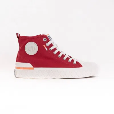 Palladium Women's Palla Ace Chukka Organic Sneakers In Chili Pepper In Red