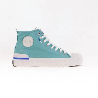 Palladium Women's Palla Ace Chukka Organic Sneakers In Sea Green In Blue