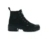Palladium Womens Pallabase Twill Boots In Black