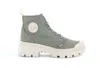 Palladium Womens Pallabase Twill Boots In Dune