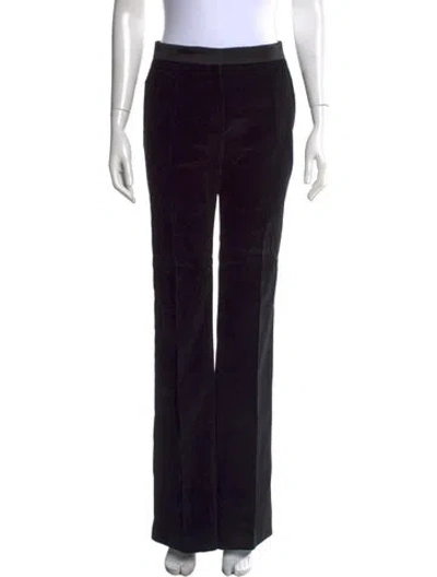 Pre-owned Pallas Straight Leg Pants In Black
