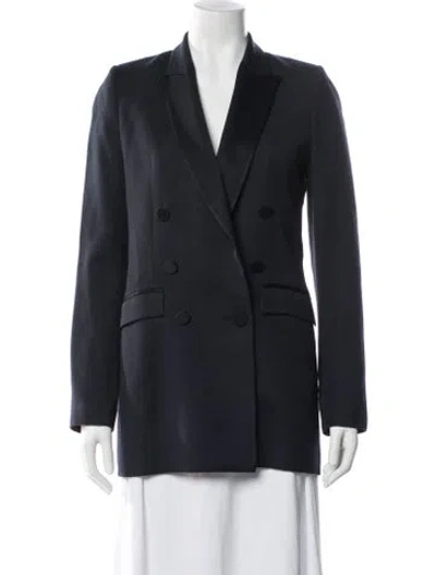 Pre-owned Pallas Wool Blazer In Blue