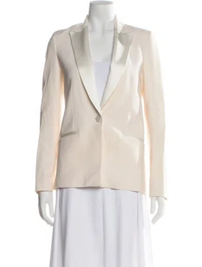Pre-owned Pallas Wool Blazer In Neutral