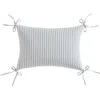 Palm Aire Seersucker Bow Pillow In Multi