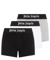 Palm Angels Men's Set Of Three Boxers | Size Small | Pmuh004c99fab001 Color 8484 In Multicolor