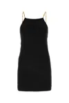 Palm Angels Mini Dress Chain Detail Open Back