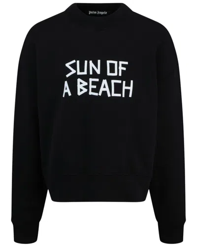 Palm Angels Activewear Sweatshirt In Black