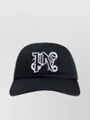 Palm Angels Adjustable Monogram Baseball Cap With Curved Brim