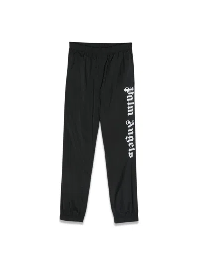 Palm Angels Kids' Overlogo Aftersport Pants In Black