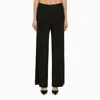 PALM ANGELS ALL-OVER JACQUARD LOGO TROUSERS FOR WOMEN
