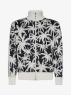 PALM ANGELS ALL-OVER PALMS PRINT TRACK JACKET