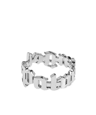 Palm Angels Angels Ring In Silver