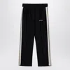 Palm Angels Logo Print Linen Track Pants