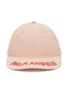 Palm Angels Appliqué Cap In Pink