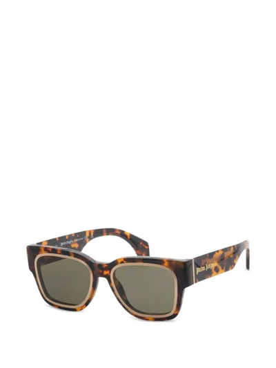 Palm Angels Arcadia Sunglasses In Green