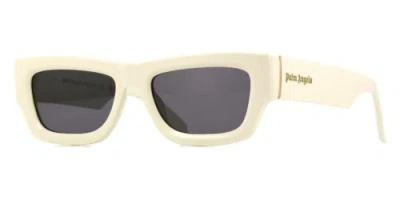 Pre-owned Palm Angels Auberry Peri048s24pla0010107 White In Gray