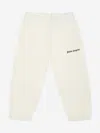 Palm Angels Baby Girls Logo Joggers In Ivory