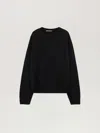 Palm Angels Back Curved Logo Sweater In Multi