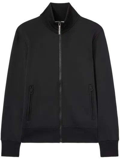 PALM ANGELS PALM ANGELS BACK CURVED LOGO TRACK JACKET