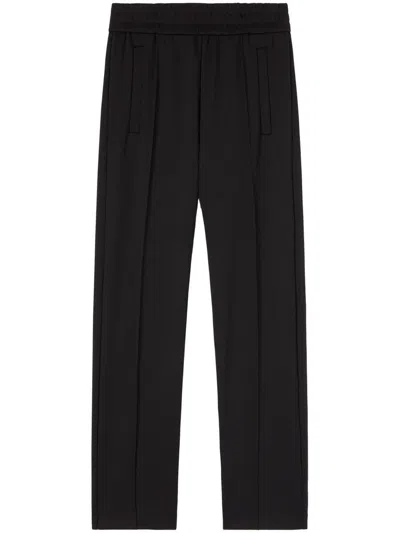 PALM ANGELS PALM ANGELS BACK CURVED LOGO TRACK PANTS CLOTHING