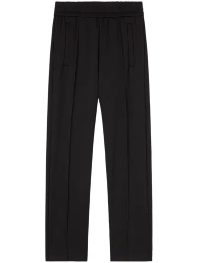 PALM ANGELS PALM ANGELS BACK CURVED LOGO TRACK PANTS CLOTHING