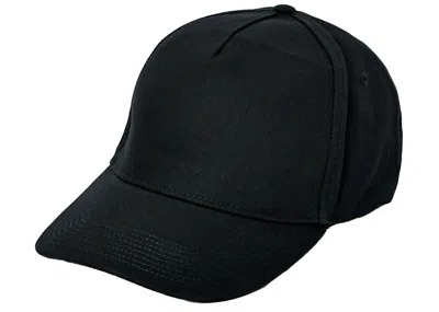 Pre-owned Palm Angels Back Logo Cap In Black