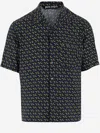 Palm Angels Banana Printed Short Sleeved Shirt