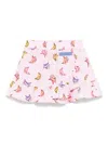 Palm Angels Bananas Mini Skirt In 粉色