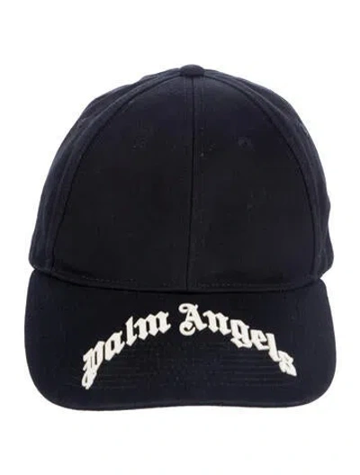 Pre-owned Palm Angels Baseball Cap Accessory In Black