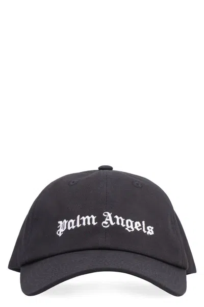 Palm Angels Baseball Cap In Black