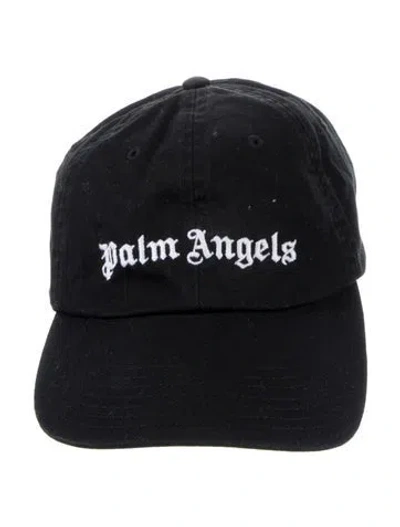 Pre-owned Palm Angels Baseball Cap In Black