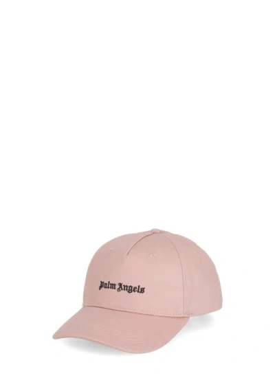 Palm Angels Baseball Cap With Logo In Pink