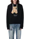 Palm Angels Men Bear In Mind Cotton Hoodie