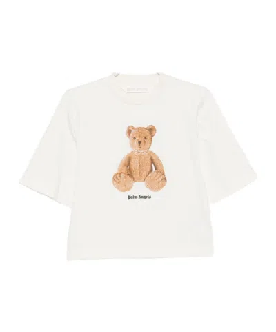 Palm Angels Bear Boxy T-shirt In White