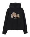 Palm Angels Bear Hoodie In Black