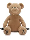 Palm Angels Tan 'bear In Mind' Backpack In Neutrals